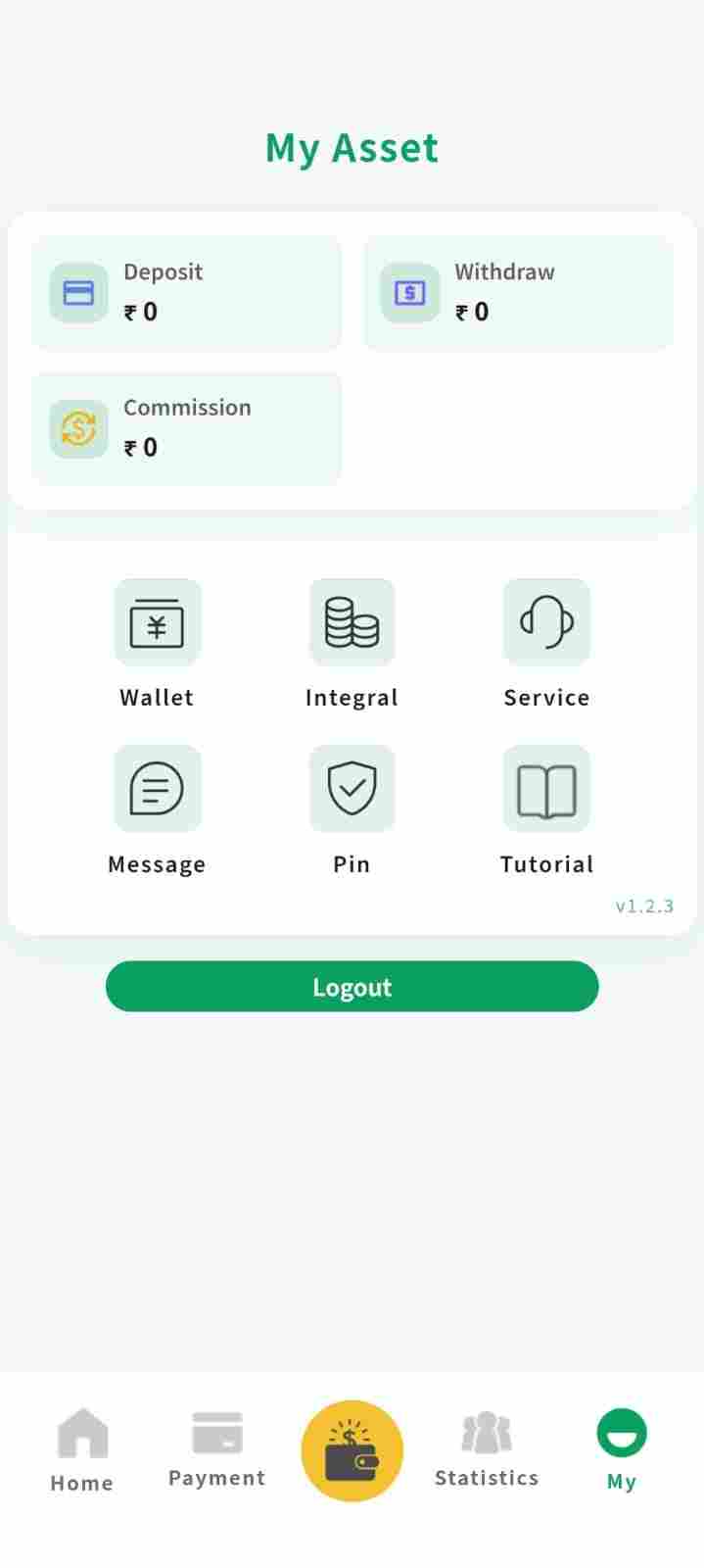 ComePay safety and history screen